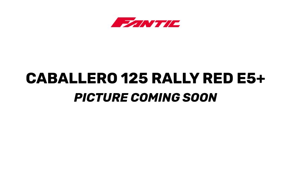 [M25-CA125R-RD-EU] CABALLERO 125 RALLY RED EU5+