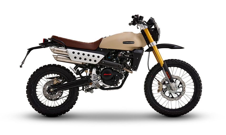 [M25-CA125R-SD-EU] CABALLERO 125 RALLY SAND EU5+