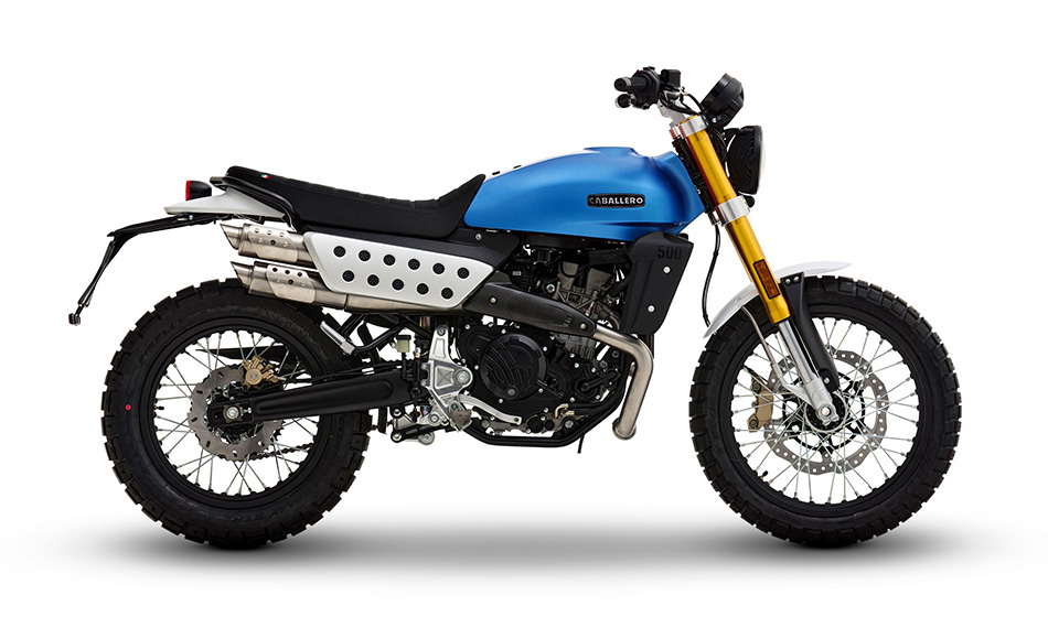 [M25-CA460S-BL-EU] CABALLERO 460 SCRAMBLER BLUE EU5+
