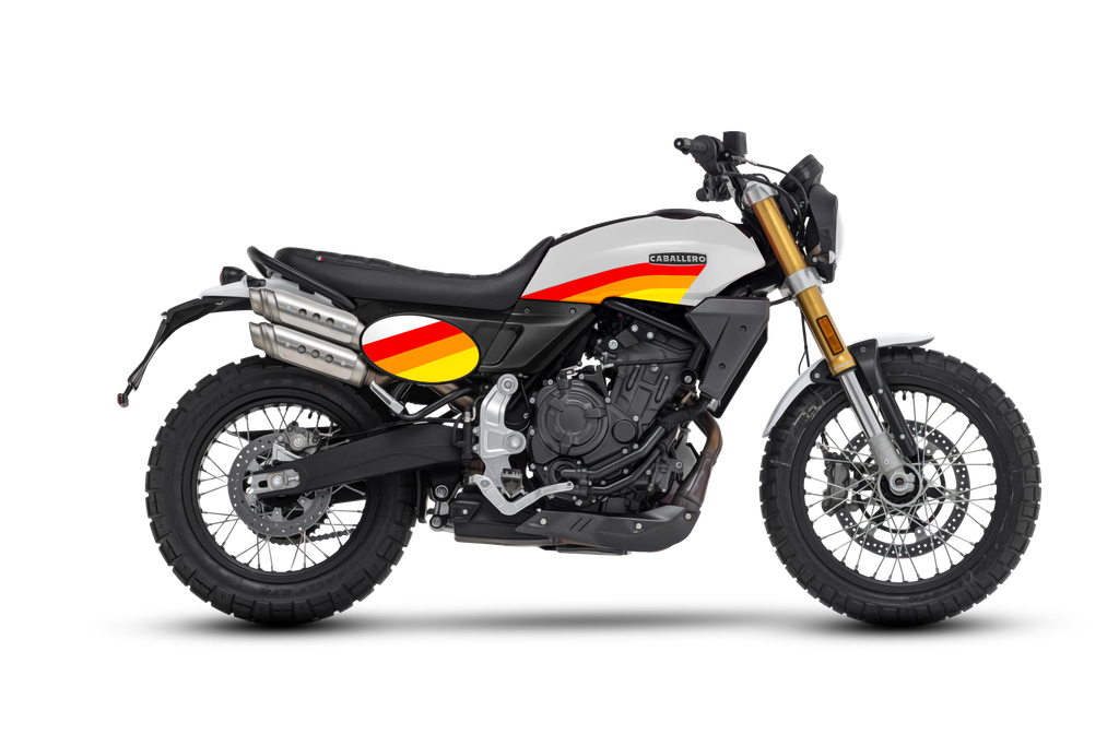 [M25-CA700S-WH-EU] CABALLERO 700 SCRAMBLER WHITE EU5+