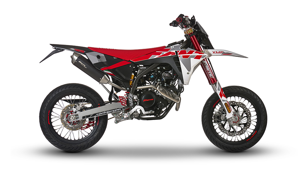 [M25-MS125C-WH-EU] XMF 125 MOTARD 4T COMP EU5+ WHITE
