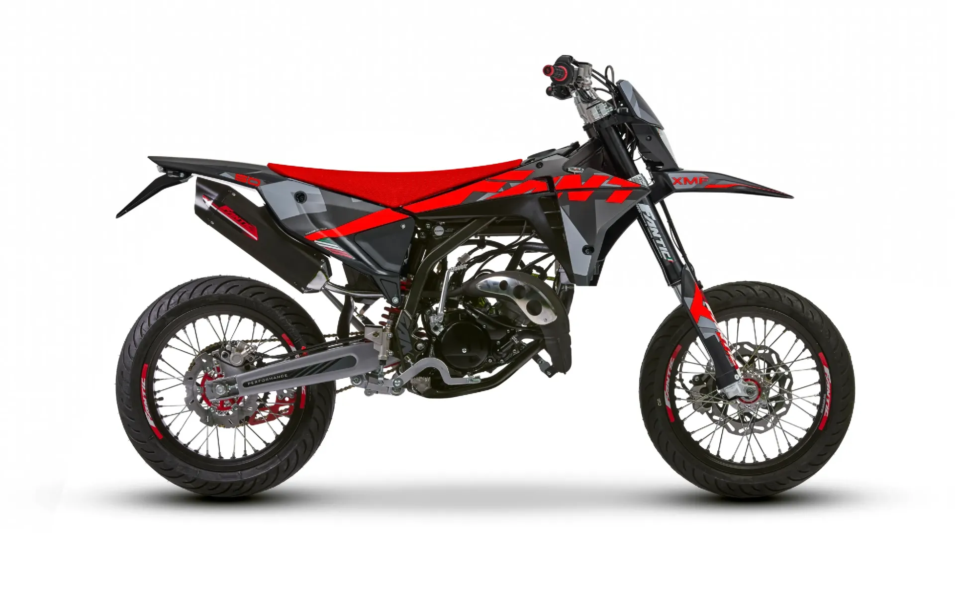 XM 50 MOTARD PERF EU5+ BLACK-RED